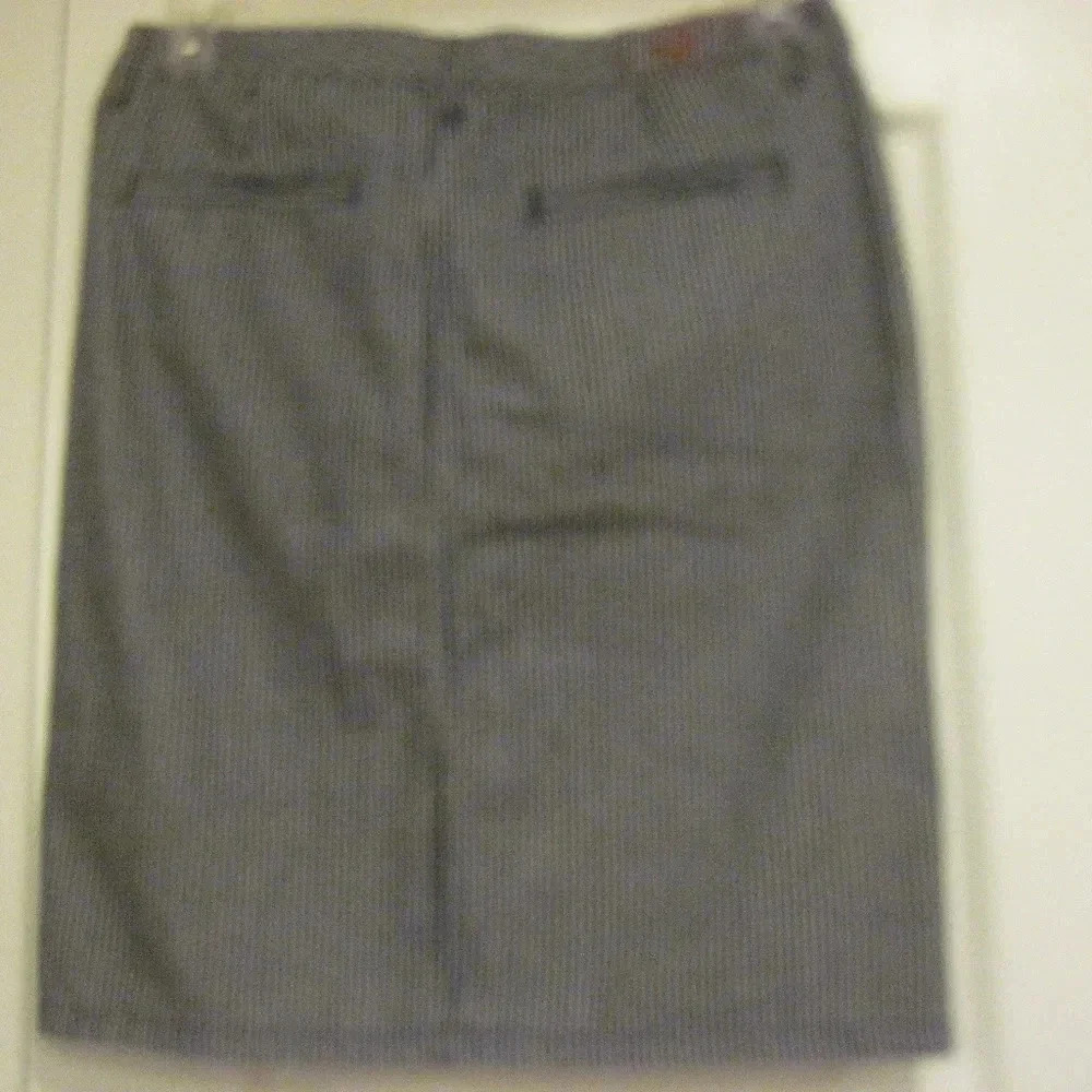 NWT TOMMY HILFIGER Blue White Stripe Denim Skirt 6 - Picture 5 of 7
